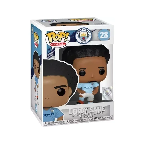 FOOTBALL MANCHESTER CITY FIGURINE POP 28 LEROY SANE