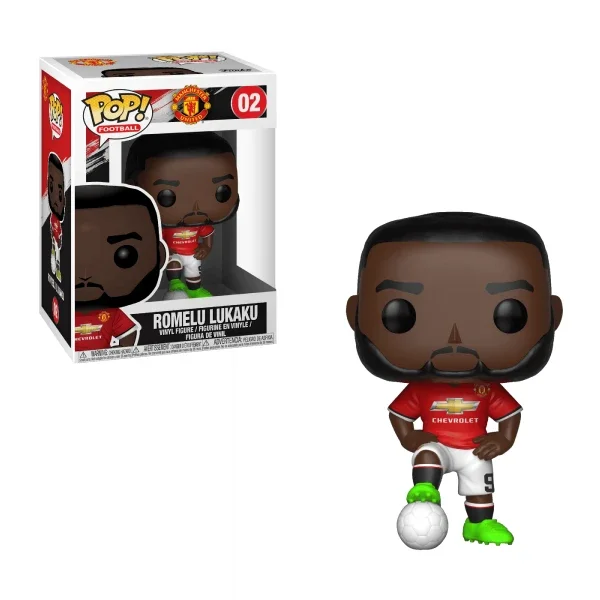 FOOTBALL MANCHESTER UNITED FIGURINE POP 02 ROMELU LUKAKU