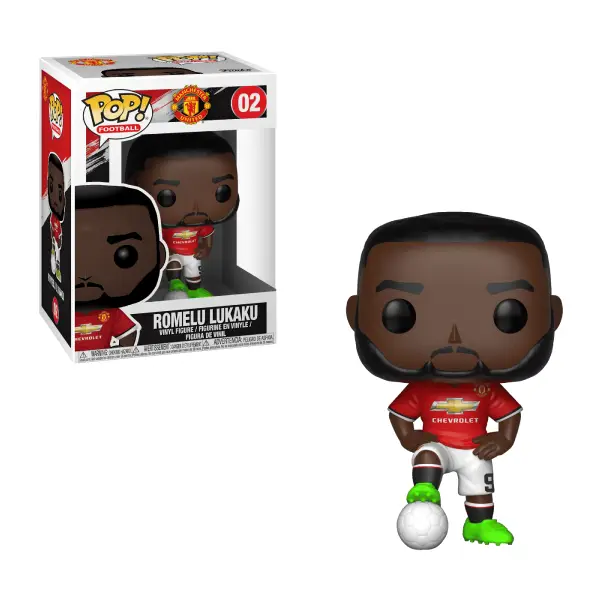 FOOTBALL MANCHESTER UNITED FIGURINE POP 02 ROMELU LUKAKU