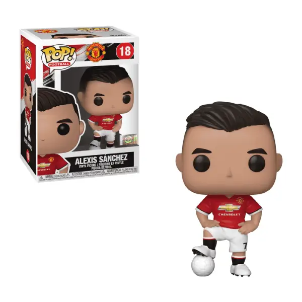 FOOTBALL MANCHESTER UNITED FIGURINE POP 18 ALEXIS SANCHEZ