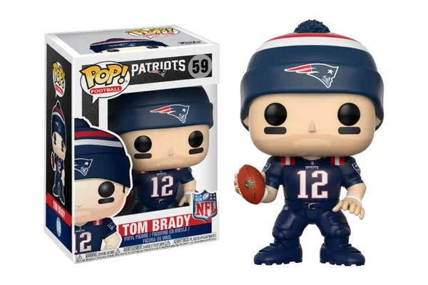 FOOTBALL NFL PATRIOTS FIGURINE POP 59 TOM BRADY