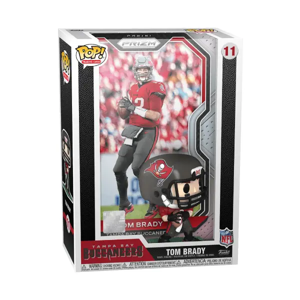 FOOTBALL NFL TAMPA BAY BUCCANEERS TRADING CARDS FIGURINE POP 11 TOM BRADY