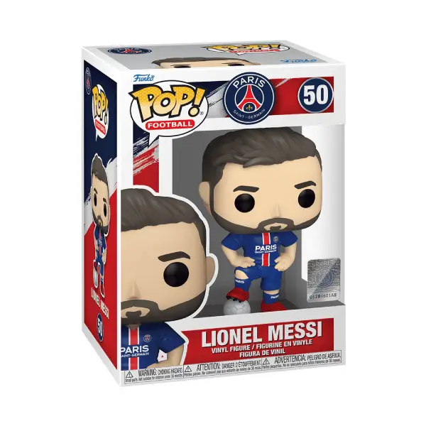 FOOTBALL PSG FIGURINE POP 50 LIONEL MESSI