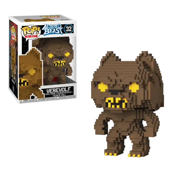 GAMES 8-BIT ALTERED BEAST FIGURINE POP 32 WEREWOLF
