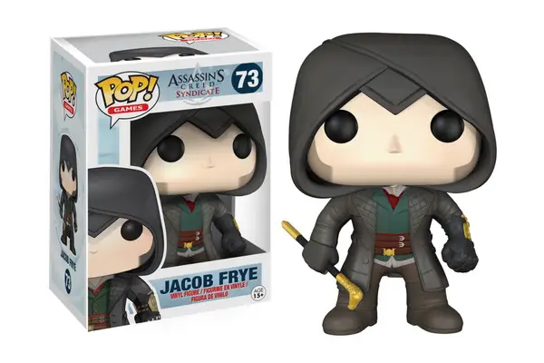 GAMES ASSASSIN'S CREED FIGURINE POP 73 JACOB FRYE