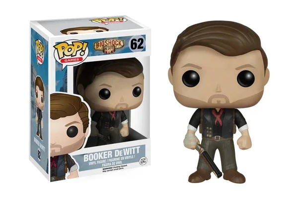GAMES BIOSHOCK FIGURINE POP 62 BOOKER DEWITT