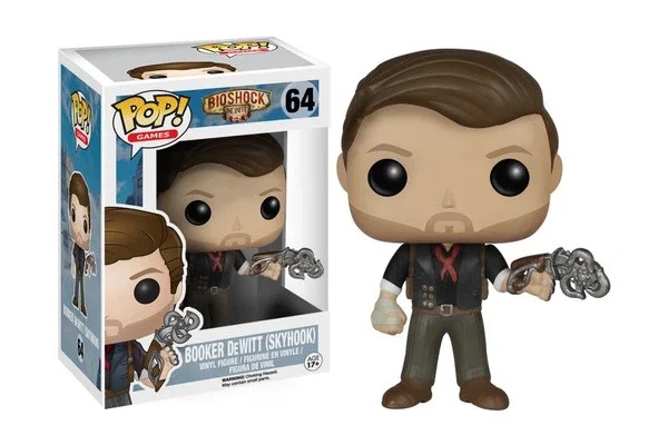 GAMES BIOSHOCK FIGURINE POP 64 BOOKER DEWITT (SKYHOOK)