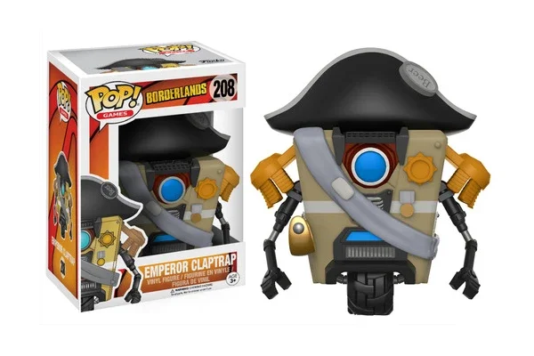 GAMES BORDERLANDS FIGURINE POP 208 EMPEROR CLAPTRAP