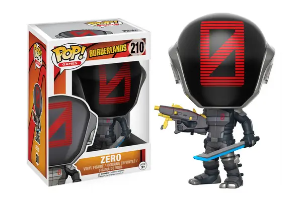 GAMES BORDERLANDS FIGURINE POP 210 ZERO