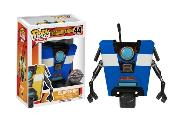 GAMES BORDERLANDS FIGURINE POP 44 CLAPTRAP (BLUE)