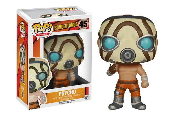 GAMES BORDERLANDS FIGURINE POP 45 PSYCHO