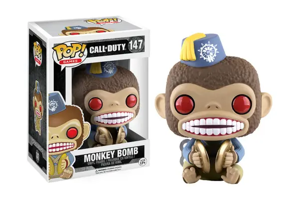 GAMES CALL OF DUTY FIGURINE POP 147 MONKEY BOMB