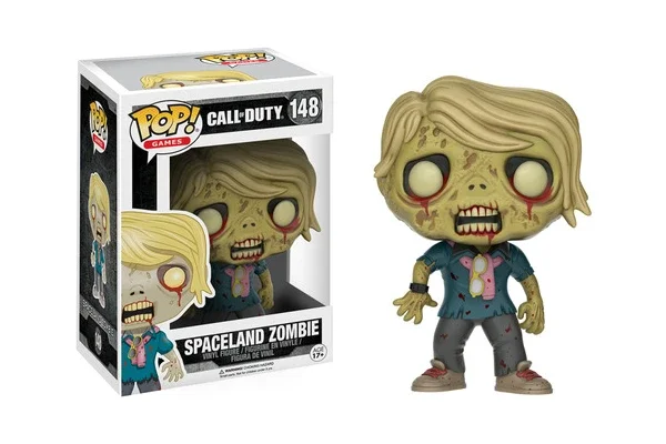 GAMES CALL OF DUTY FIGURINE POP 148 SPACELAND ZOMBIE