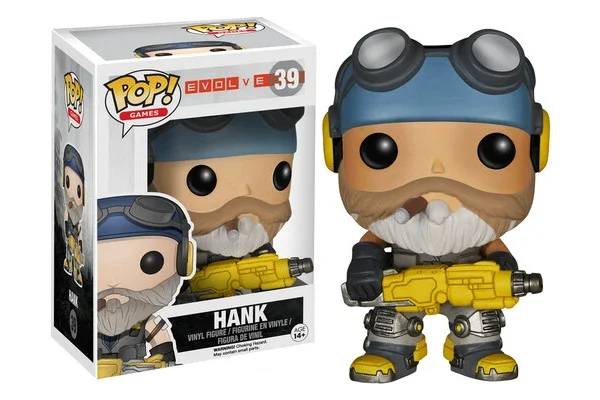GAMES EVOLVE FIGURINE POP 39 HANK
