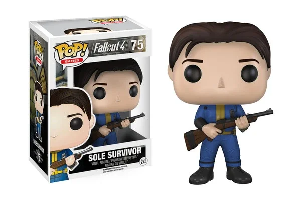 GAMES FALLOUT FIGURINE POP 75 SOLE SURVIVOR