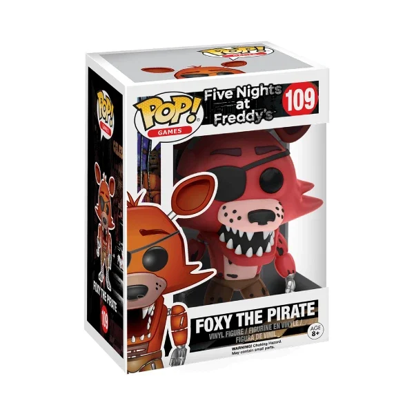 GAMES FIVE NIGHTS AT FREDDY'S FNAF FIGURINE POP 109 FOXY THE PIRATE