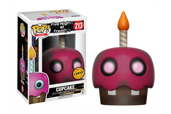 GAMES FIVE NIGHTS AT FREDDY'S FNAF FIGURINE POP 213 CUPCAKE (CHASE)