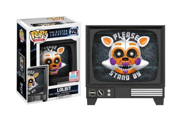 GAMES FIVE NIGHTS AT FREDDY'S FNAF FIGURINE POP 229 LOLBIT