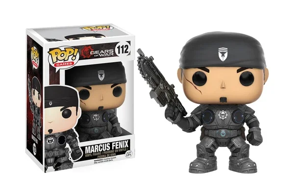 GAMES GEARS OF WAR FIGURINE POP 112 MARCUS FENIX