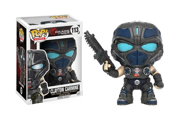 GAMES GEARS OF WAR FIGURINE POP 113 CLAYTON CARMINE