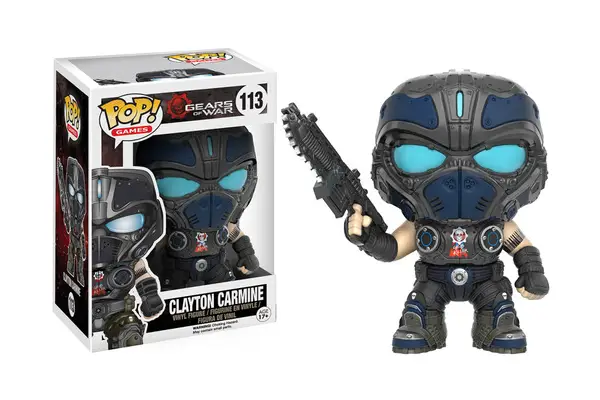 GAMES GEARS OF WAR FIGURINE POP 113 CLAYTON CARMINE