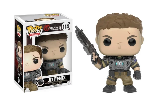 GAMES GEARS OF WAR FIGURINE POP 114 JD FENIX (ARMORED)