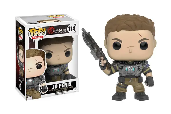GAMES GEARS OF WAR FIGURINE POP 114 JD FENIX (ARMORED)