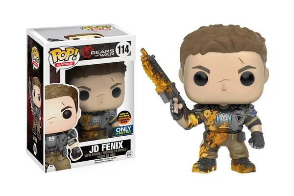 GAMES GEARS OF WAR FIGURINE POP 114 JD FENIX (GITD SWARM GUNK)