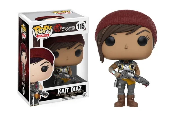 GAMES GEARS OF WAR FIGURINE POP 115 KAIT DIAZ (ARMORED)