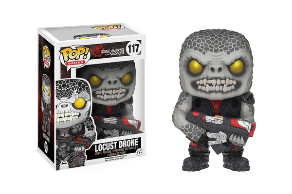 GAMES GEARS OF WAR FIGURINE POP 117 LOCUST DRONE