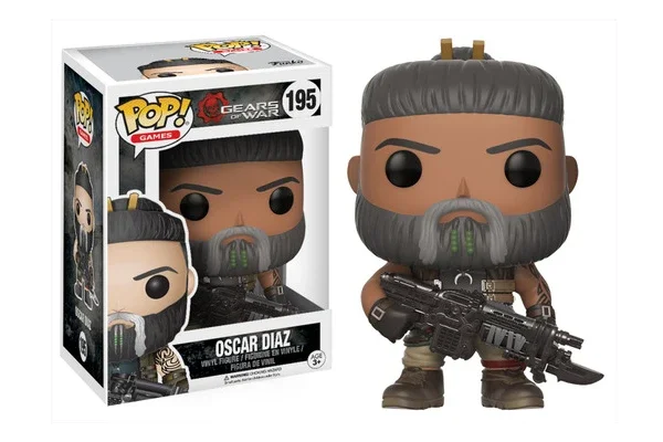 GAMES GEARS OF WAR FIGURINE POP 195 OSCAR DIAZ
