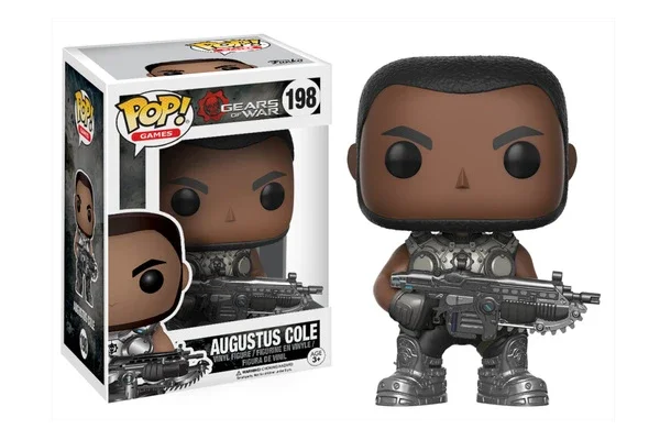 GAMES GEARS OF WAR FIGURINE POP 198 AUGUSTUS COLE