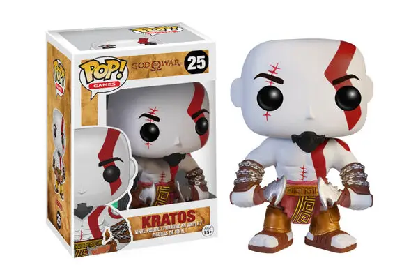 GAMES GOD OF WAR FIGURINE POP 25 KRATOS