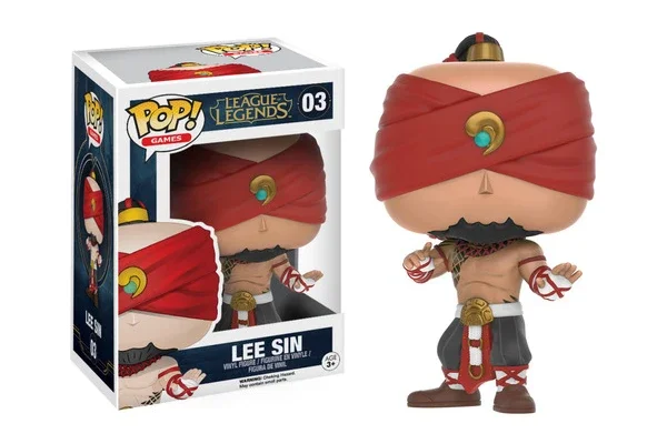 GAMES LEAGUE OF LEGENDS LOL FIGURINE POP 03 LEE SIN