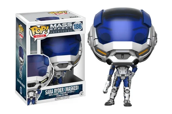 GAMES MASS EFFECT FIGURINE POP 186 SARA RYDER (MASKED)