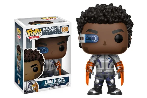 GAMES MASS EFFECT FIGURINE POP 188 LIAM KOSTA