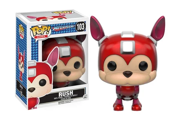 GAMES MEGA MAN FIGURINE POP 103 RUSH