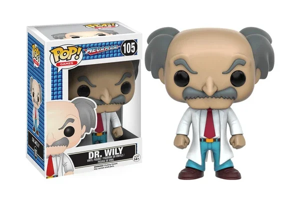 GAMES MEGA MAN FIGURINE POP 105 DR. WILY
