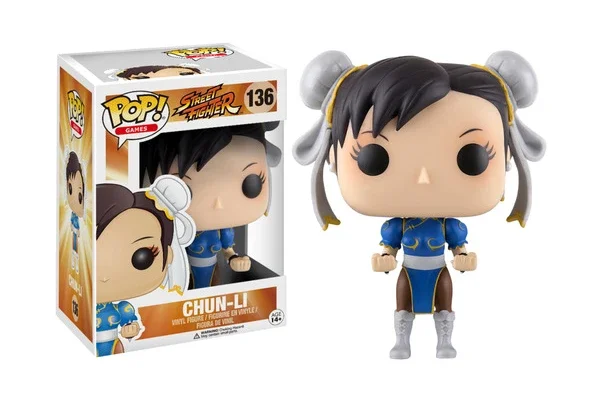 GAMES STREET FIGHTER FIGURINE POP 136 CHUN-LI