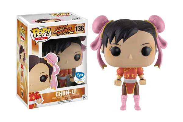 GAMES STREET FIGHTER FIGURINE POP 136 CHUN-LI (RED)