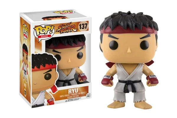 GAMES STREET FIGHTER FIGURINE POP 137 RYU