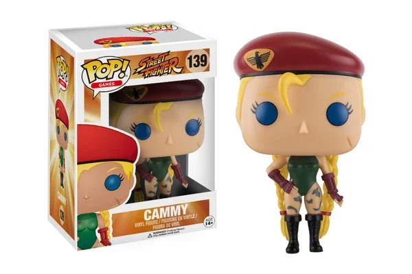 GAMES STREET FIGHTER FIGURINE POP 139 CAMMY