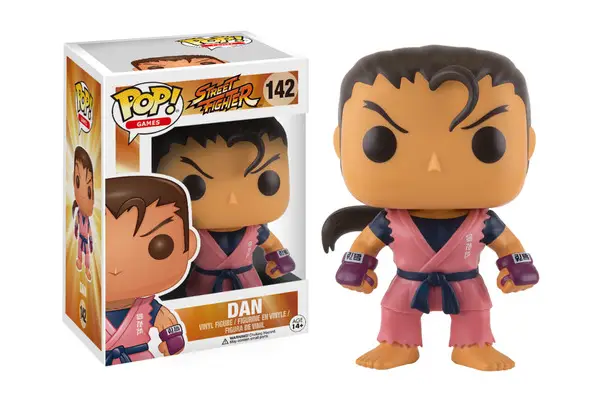 GAMES STREET FIGHTER FIGURINE POP 142 DAN
