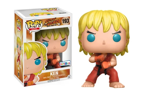 GAMES STREET FIGHTER FIGURINE POP 193 KEN (SPECIAL ATTACK)
