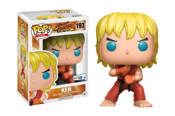 GAMES STREET FIGHTER FIGURINE POP 193 KEN (SPECIAL ATTACK)