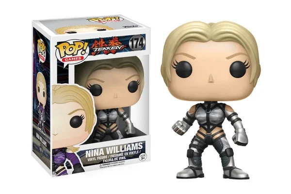 GAMES TEKKEN FIGURINE POP 174 NINA WILLIAMS (SILVER SUIT)