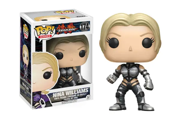 GAMES TEKKEN FIGURINE POP 174 NINA WILLIAMS (SILVER SUIT)