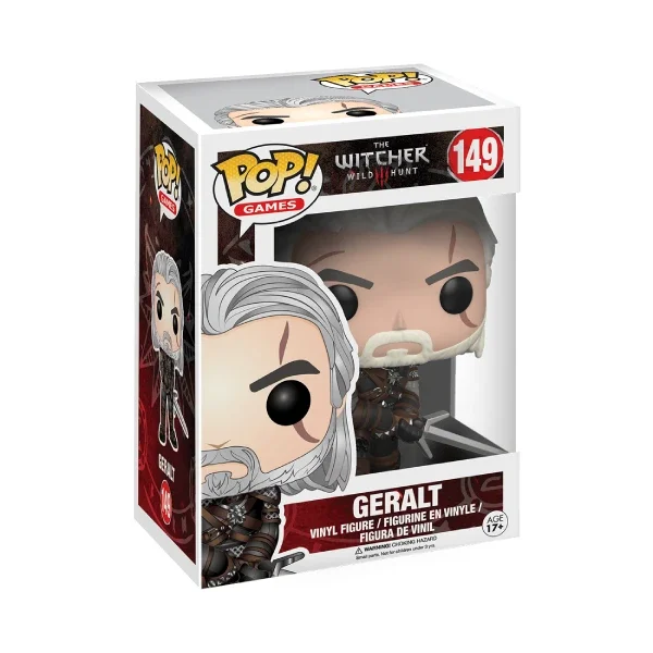 GAMES THE WITCHER FIGURINE POP 149 GERALT