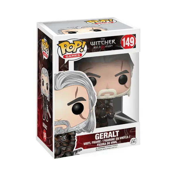 GAMES THE WITCHER FIGURINE POP 149 GERALT
