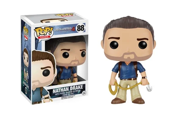 GAMES UNCHARTED FIGURINE POP 88 NATHAN DRAKE
